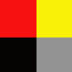Красный/Жёлтый/Чёрный/Серый